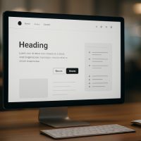 Créer une interface web fluide et statique